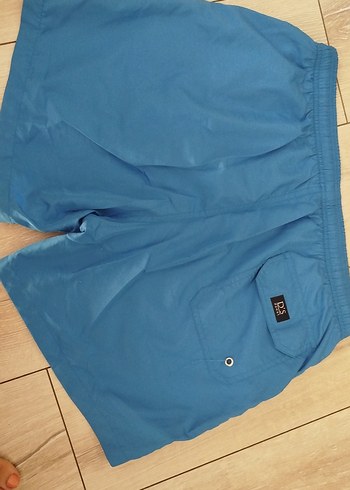 Erkek Mavi Mini Yüzme Şortu - Görsel 5