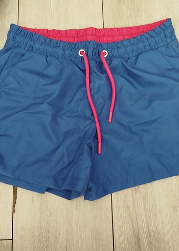 Mavi Erkek Mini Şort Mayo - Görsel 2