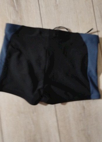 Erkek Siyah Deniz Şortu, - Görsel 8