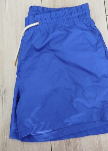 Erkek Mavi Mini Yüzme Şortu - Görsel 6