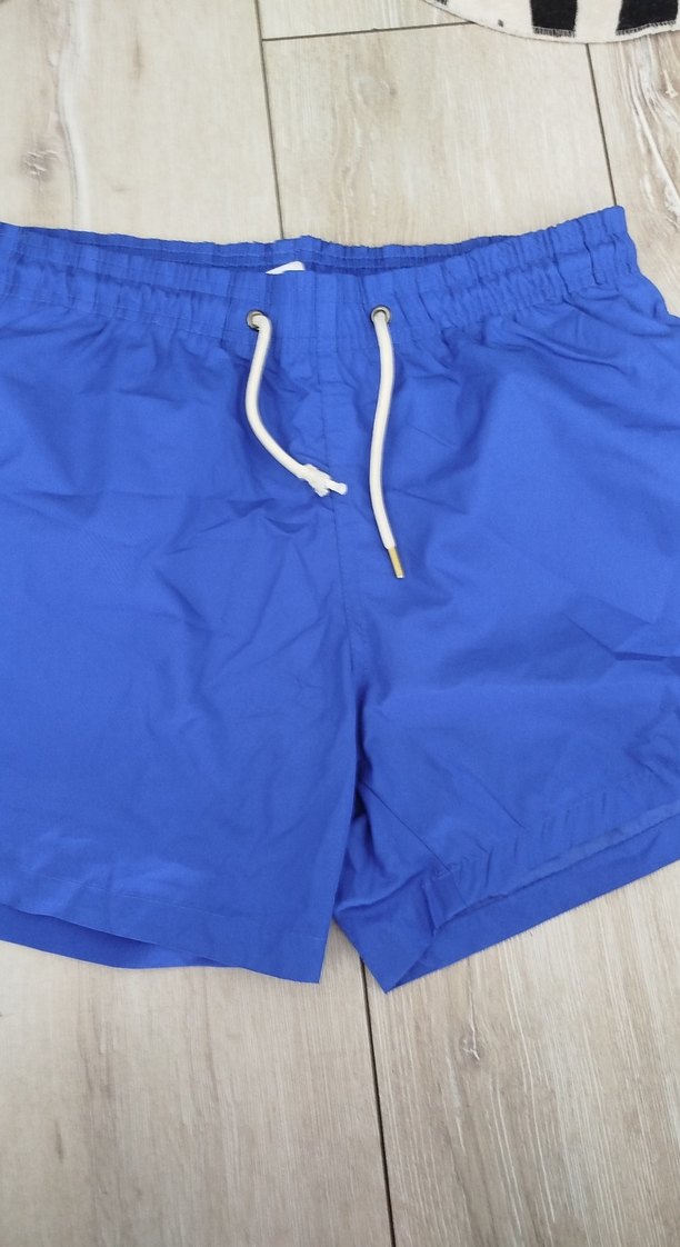 Erkek Mavi Mini Yüzme Şortu - Görsel 2
