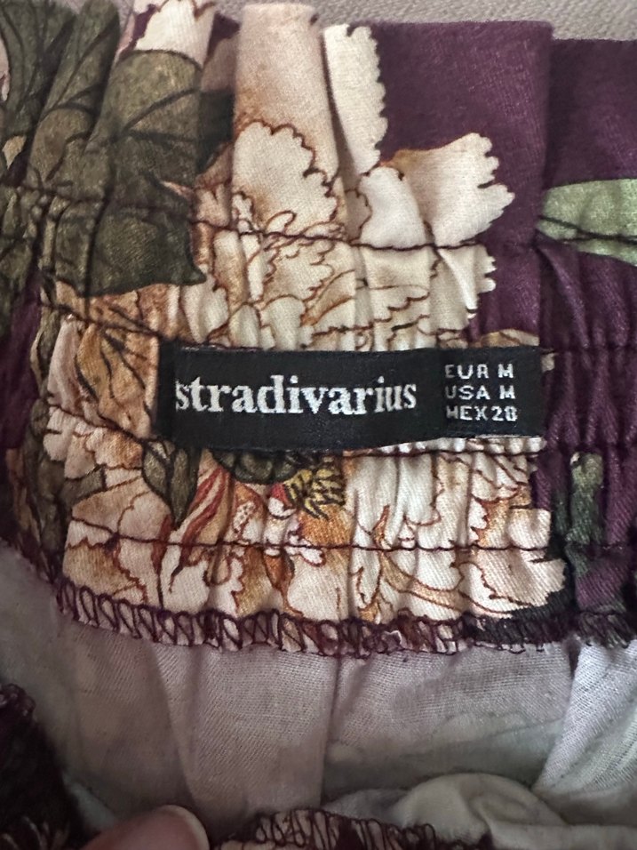 Çiçekli midi elbise - Görsel 4