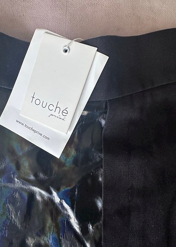 Siyah Drapeli Uzun Kadın Etek - Görsel 4