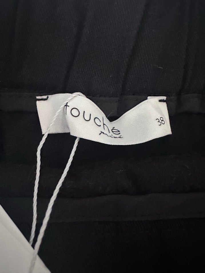 Siyah Drapeli Uzun Kadın Etek - Görsel 5