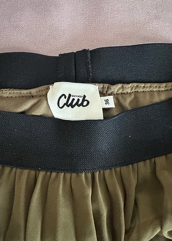 Kadın Sarı Uzun Piliseli Etek - Görsel 5