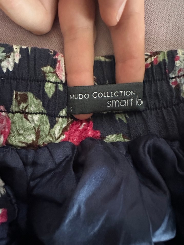 Çiçek Desenli Bohem Etek - Görsel 4