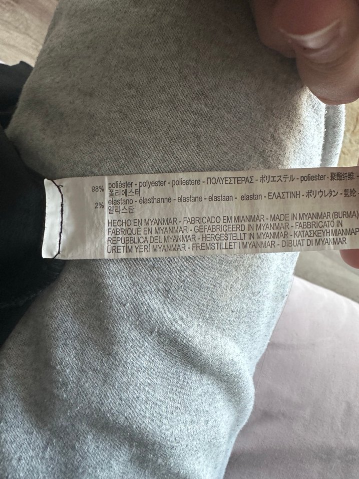 Siyah Midi pantolon, kumaş Kemerli, Rahat Kesim - Görsel 5