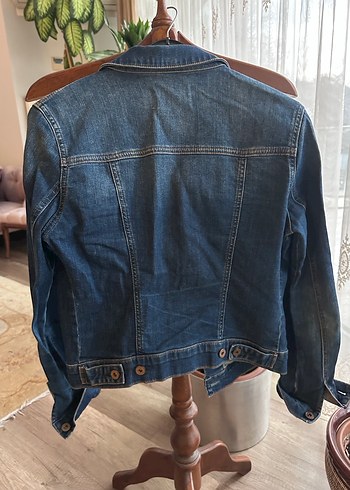 Mavi Kadın Denim Ceket, Düğmeli, Regular Fit - Görsel 2