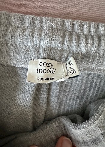 Gri Rahat Kesim Kadın Eşofman Altı - Görsel 4