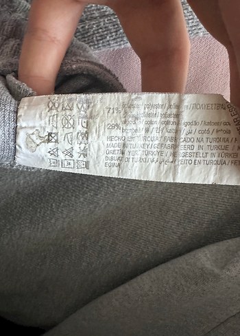 Gri Rahat Kesim Kadın Eşofman Altı - Görsel 5