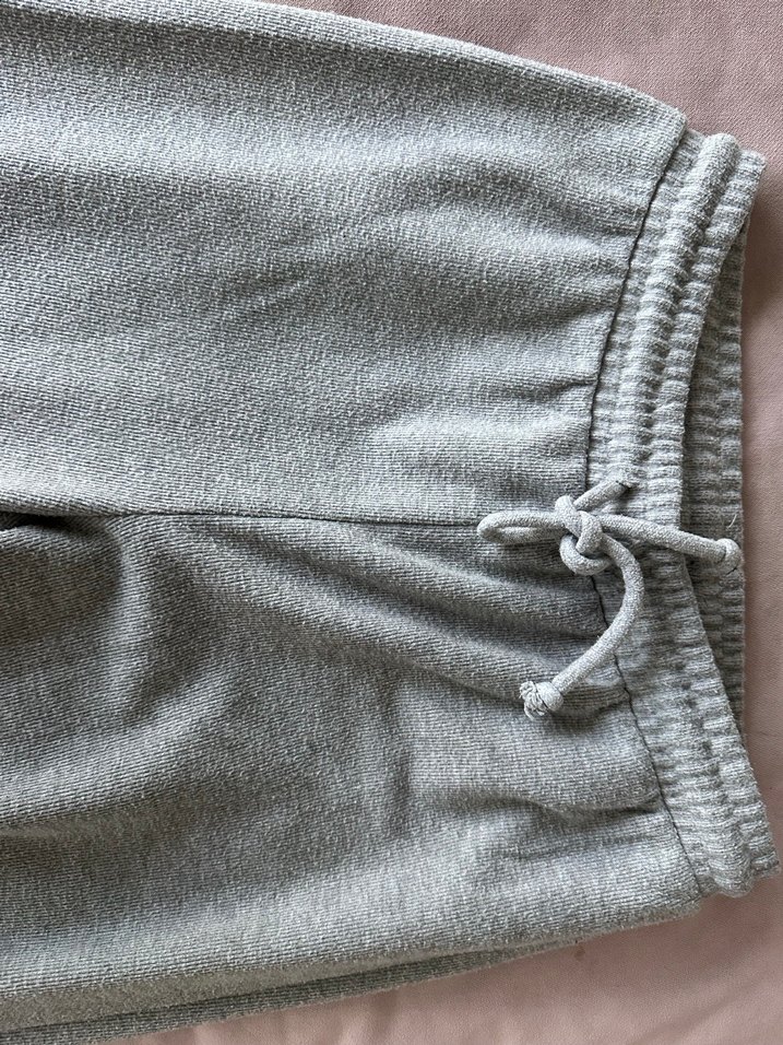 Gri Rahat Kesim Kadın Eşofman Altı - Görsel 3