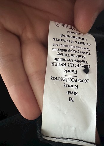 Siyah V Yakalı Uzun Kollu Kadın Bluz - Görsel 6