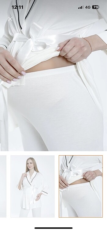 Hamile Lohusa Pijama Takımı - Görsel 2