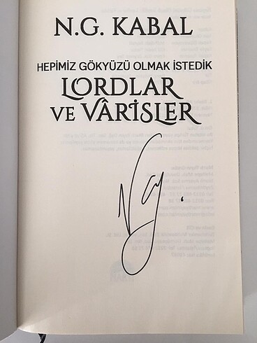 LORDLAR VE VARİSLER (İMZALI) KUTULU SET