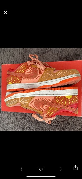 37 Beden nike orjinal ayakkabı