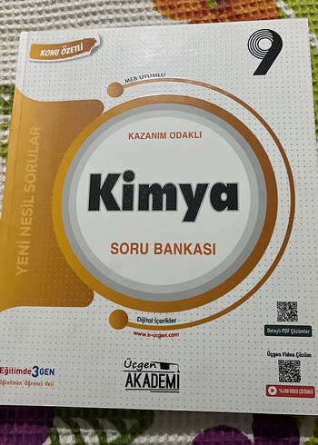 9. Sınıf Kimya Kazanım Odaklı Soru Bankası