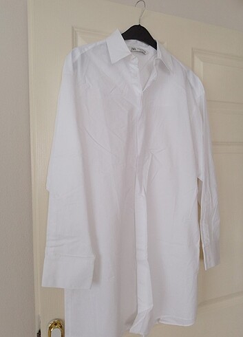 zara tunik gomlek - Görsel 4