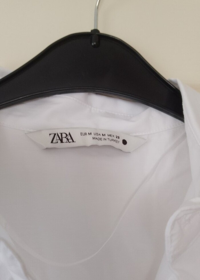 zara tunik gomlek - Görsel 3