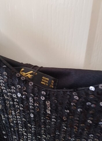 Pul payetli elbise - Görsel 4