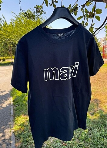 MAVİ BİSİKLET YAKA TİŞÖRT (L BEDEN)