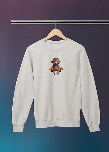 diğer Beden SWEATSHİRT UNISEX - MONKEY
