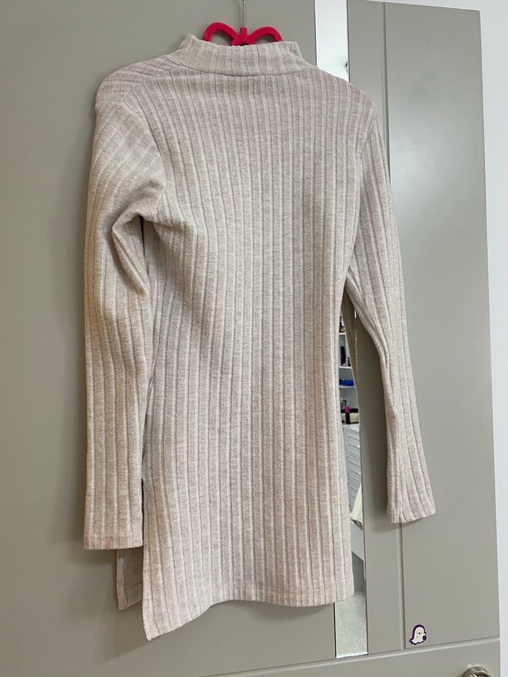 Yandan yırtmaçlı mini elbise - Görsel 4