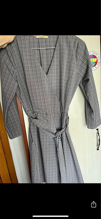 xs Beden gri Renk mini elbise xs