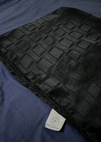 Modakaşmir siyah şal - Görsel 3