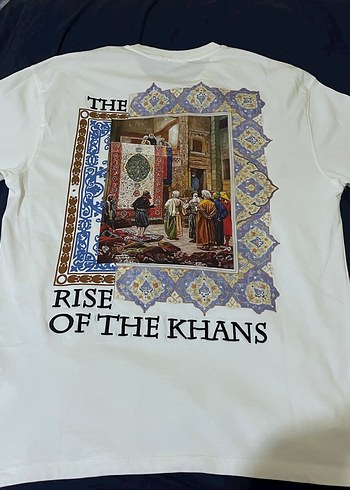 Beyaz Baskılı Pamuklu Erkek Tişört - Görsel 3