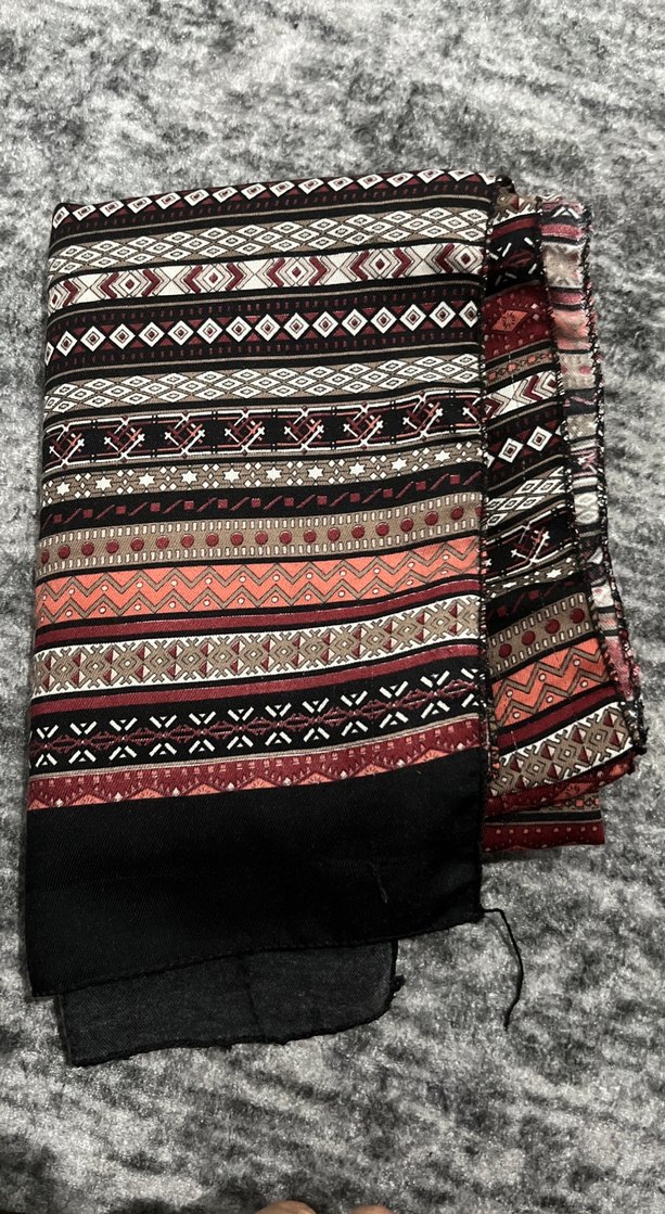 Bohem Çok Renkli Kadın Şal - Görsel 2