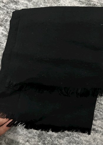 Kadın Siyah şal - Görsel 2