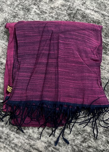 Mor Bohem Tarzı Kadın Şal - Görsel 3