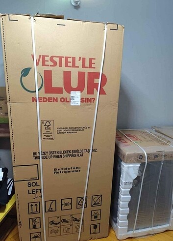 VESTEL BUZ DOLABI SIFIR AÇIL 