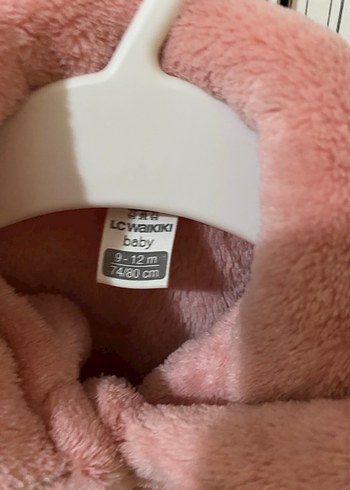 Kız Çocuk Pembe Tüylü Ceket - Görsel 2