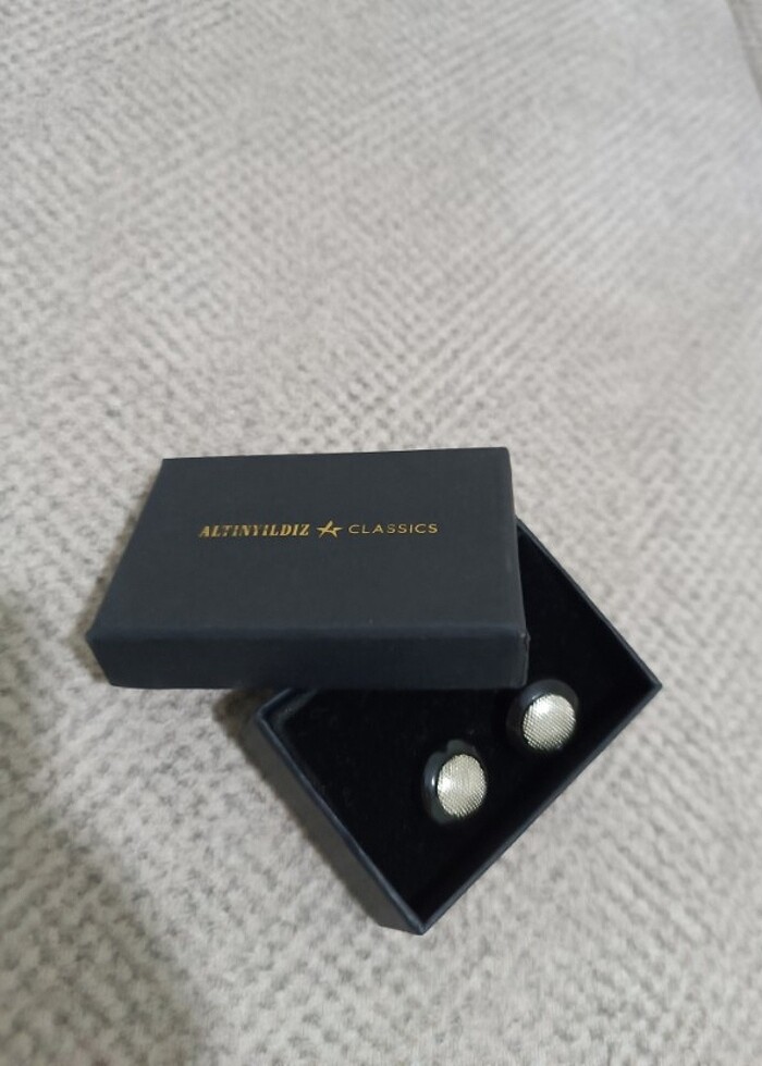 Orijinal altınyıldız kol düğmesi - Görsel 2