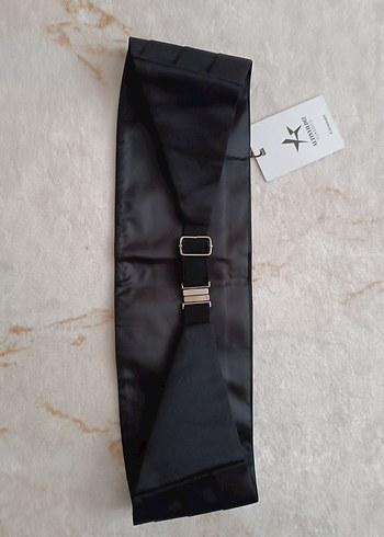 Damatlık Aksesuar Erkek Papyon ve kemer - Görsel 2