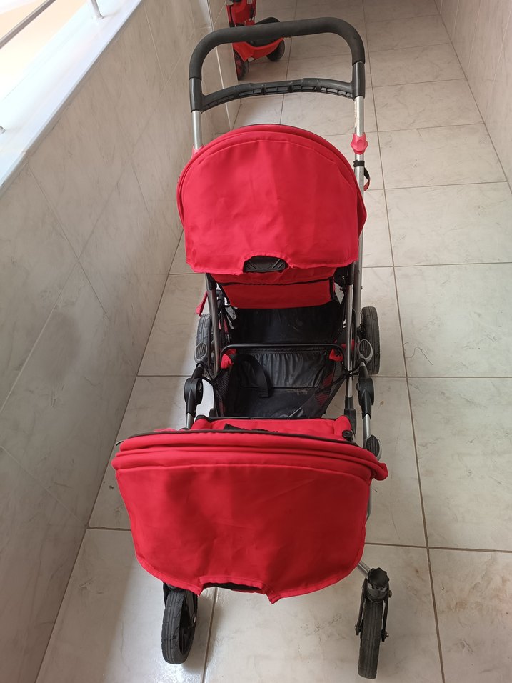 Kraft Marka İkiz Bebek Arabası - Görsel 3