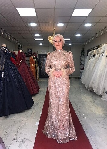 Pınar Şems ÖZEL TASARIM NİŞAN ELBİSESİ