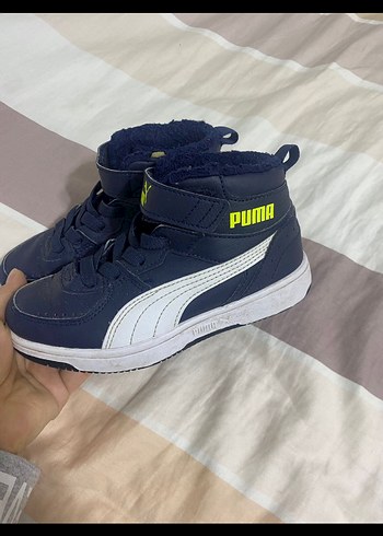 Puma Erkek Cocuk Renkli Baskili Spor Ayakkabi