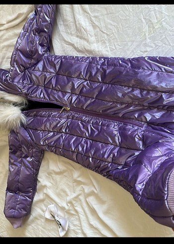 Mor Kürklü Astronot Tulumu - Görsel 2