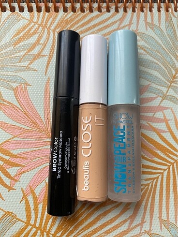 Beauty Collection Golden rose kaş kalemi ,beaulis likit kapatıcı ,pastel kaş maska