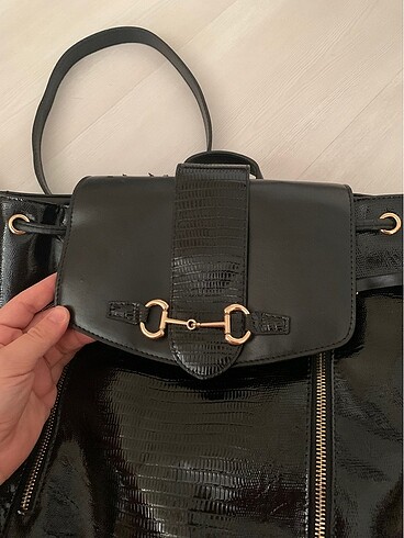 Nine West Siyah sırt çantası nine west