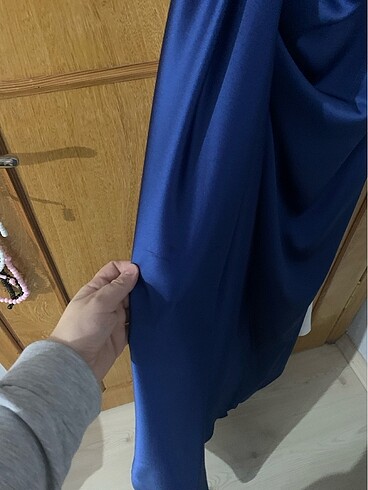38 Beden Şık uzun yırtmaçlı elbise
