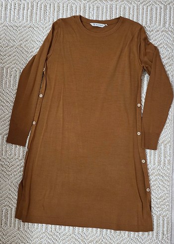 Alvina Düğme Detaylı Triko - Görsel 2