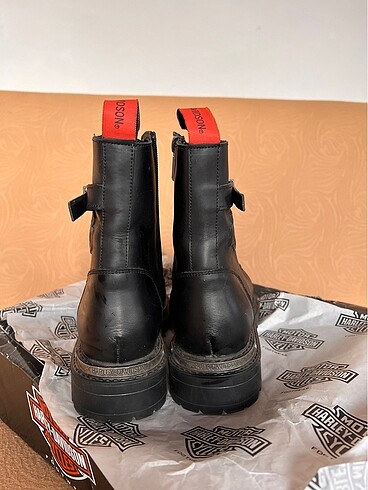 40 Beden siyah Renk Harley davidson bot