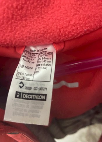 Kırmızı Fermuarlı Erkek Çocuk Kaban - Görsel 2