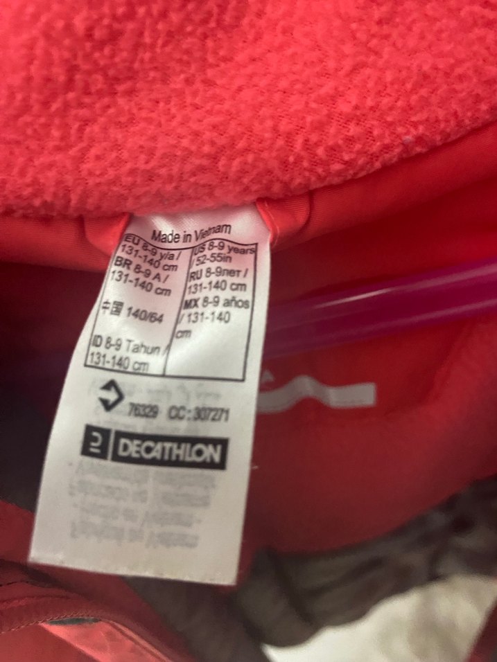 Kırmızı Fermuarlı Erkek Çocuk Kaban - Görsel 2