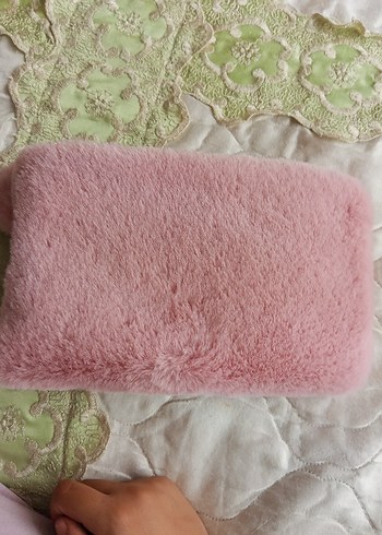 Pembe Peluş Tavşanlı anahtarlık
