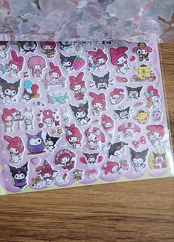 Kuromi sanrio sticker çıkartma