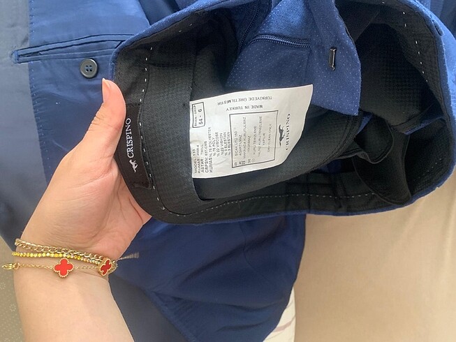 Crispino lacivert smokin - Görsel 7